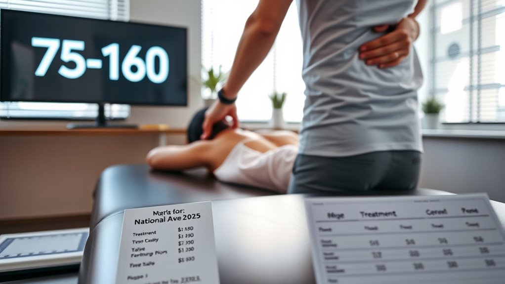 chiropractic session costs 2025