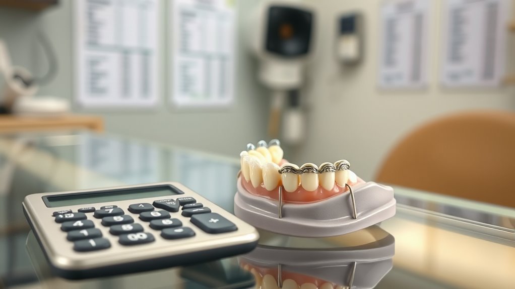 partial denture cost determinants