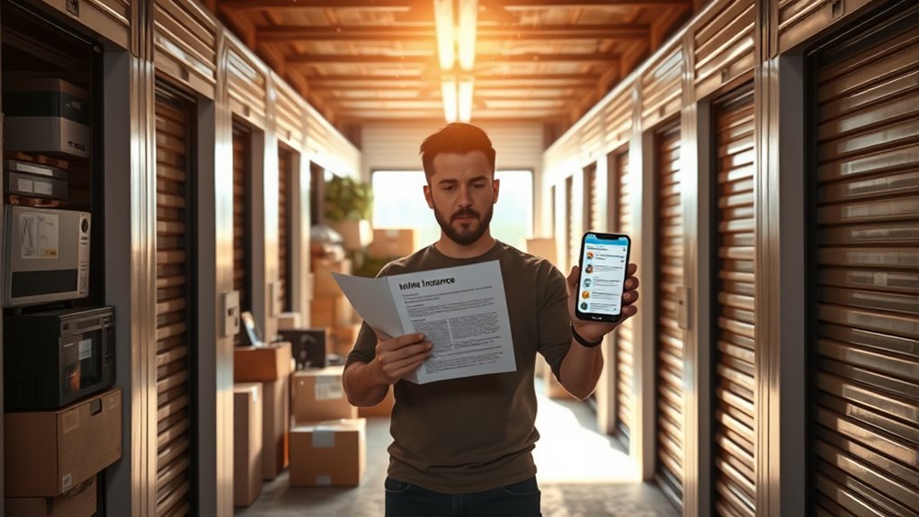 storage insurance requirements assessed