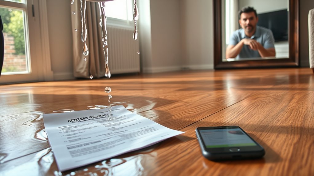 water damage claim success