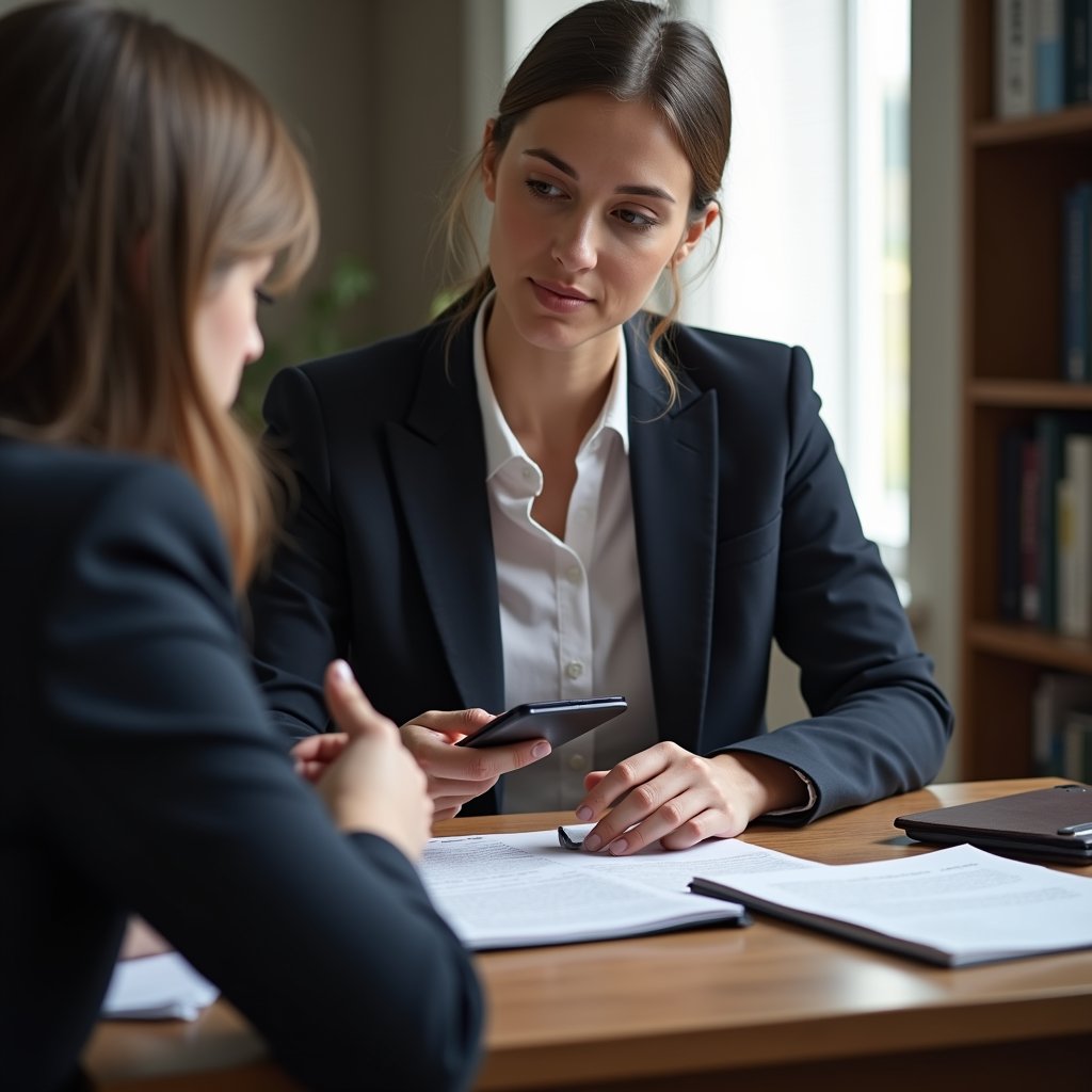 maintain composure seek legal counsel