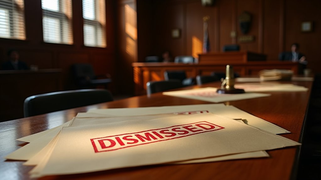 insufficient evidence leads to dismissal