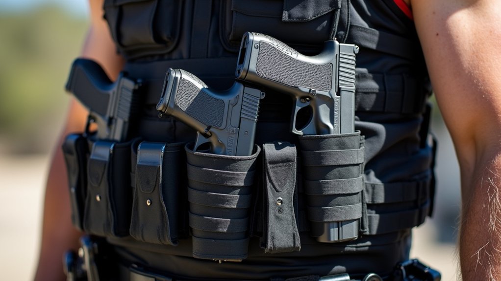 backup weapons enhance safety