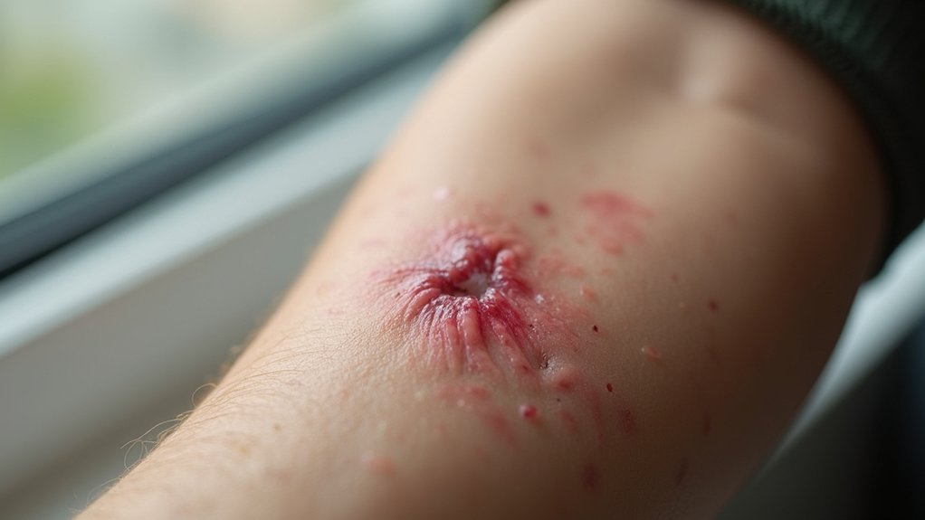 delayed healing and later complications emerge